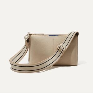 Rothy’s The Casual Crossbody in Parchment